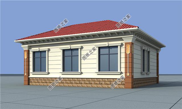 農(nóng)村一層15萬(wàn)元?jiǎng)e墅設(shè)計(jì)圖，實(shí)用舒適關(guān)鍵造價(jià)低，簡(jiǎn)直是太省錢了