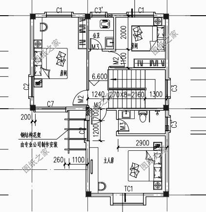 農(nóng)村帶小院子花園別墅效果圖，不用請(qǐng)?jiān)O(shè)計(jì)師，施工隊(duì)照著就能建