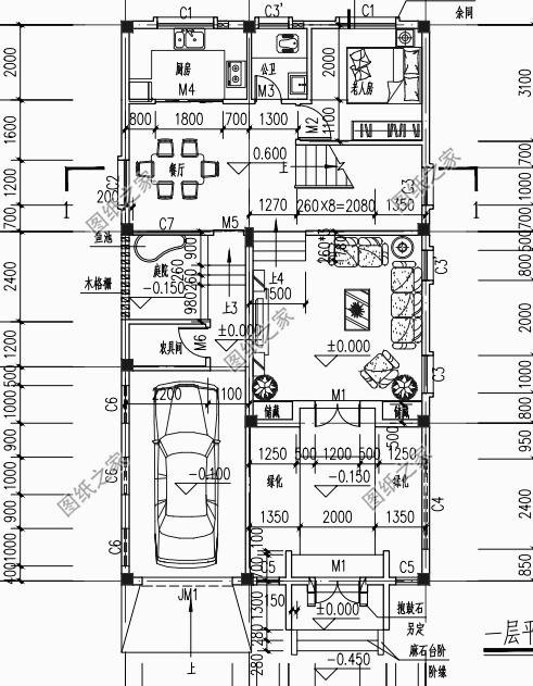 農(nóng)村帶小院子花園別墅效果圖，不用請(qǐng)?jiān)O(shè)計(jì)師，施工隊(duì)照著就能建
