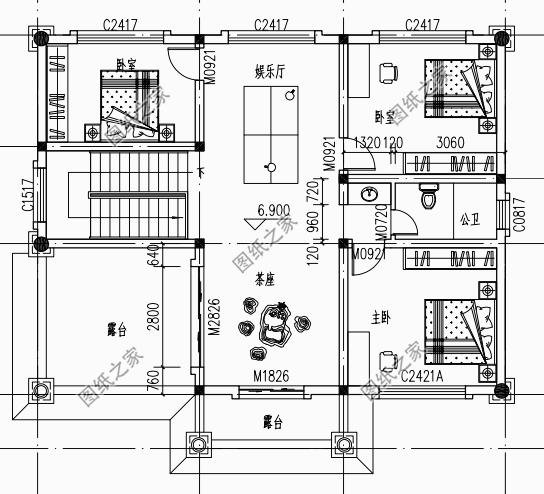 2024年新款別墅圖兩層半戶型圖，建成圖和想象中的幾乎一模一樣