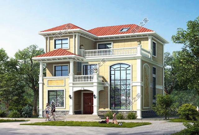 2024年新款別墅圖兩層半戶型圖，建成圖和想象中的幾乎一模一樣