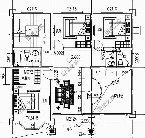 120平自建房設(shè)計(jì)圖紙，農(nóng)村自建房推薦，喜歡就收藏吧