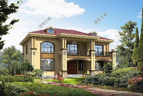 農(nóng)村最新二層簡單大氣別墅圖片，大氣又好看，有這么一棟別墅誰還去城里啊