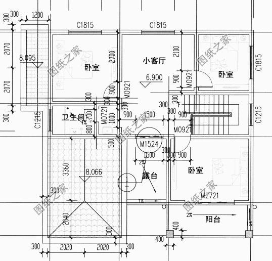 農(nóng)村自建房圖片三層，造型簡(jiǎn)單，布局緊湊，施工難度也不高