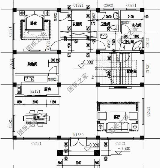 農(nóng)村自建房圖片三層，造型簡(jiǎn)單，布局緊湊，施工難度也不高