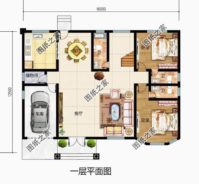 農(nóng)村最漂亮的二層別墅，經(jīng)典戶型，沒有中意的算我輸