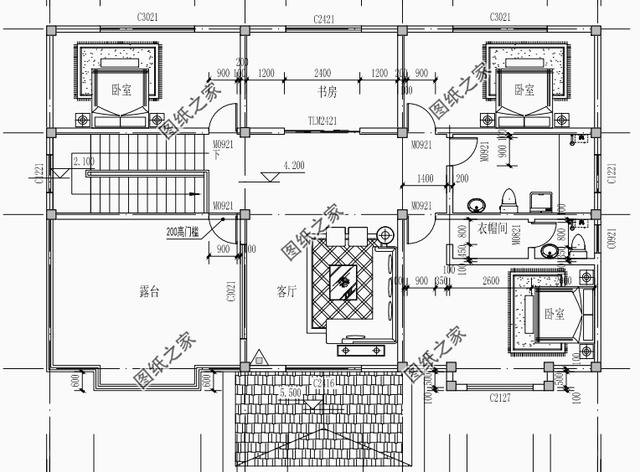 農(nóng)村二層小別墅圖片，戶型合理外觀也不賴，總有一款是你中意的