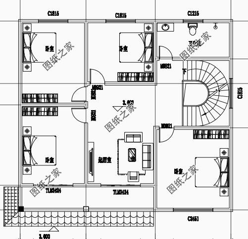 農(nóng)村二層小別墅圖片，戶型合理外觀也不賴，總有一款是你中意的