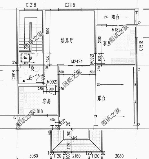 三層別墅住宅農(nóng)村，外觀和戶型上完美搭配，真的還不錯(cuò)