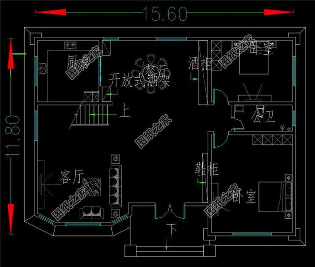 有陽臺四層樓房設(shè)計(jì)圖，建一棟在村里倍有面，你值得擁有