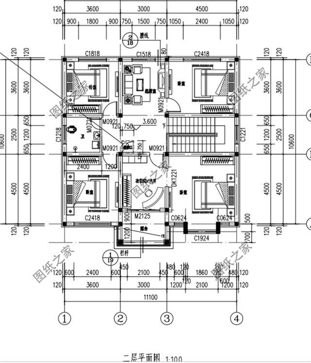 農(nóng)村三間兩層樓房設(shè)計(jì)圖，符合80后的審美，年輕人建房不用愁了