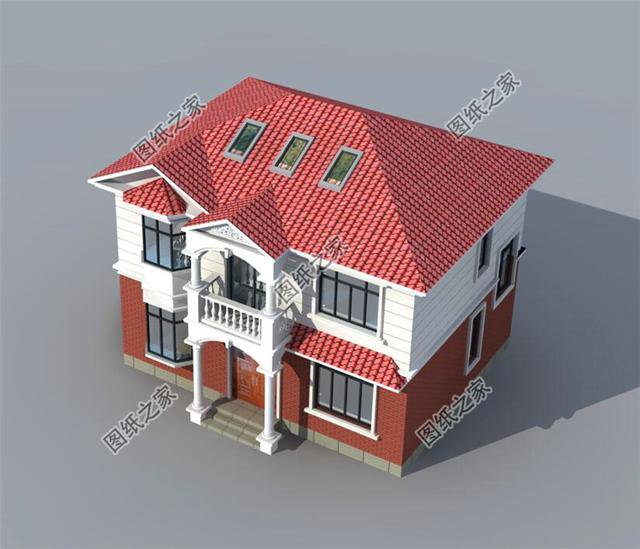 農(nóng)村普通樓房二層設(shè)計(jì)圖，簡(jiǎn)單實(shí)用造價(jià)低，輕輕松松就能建