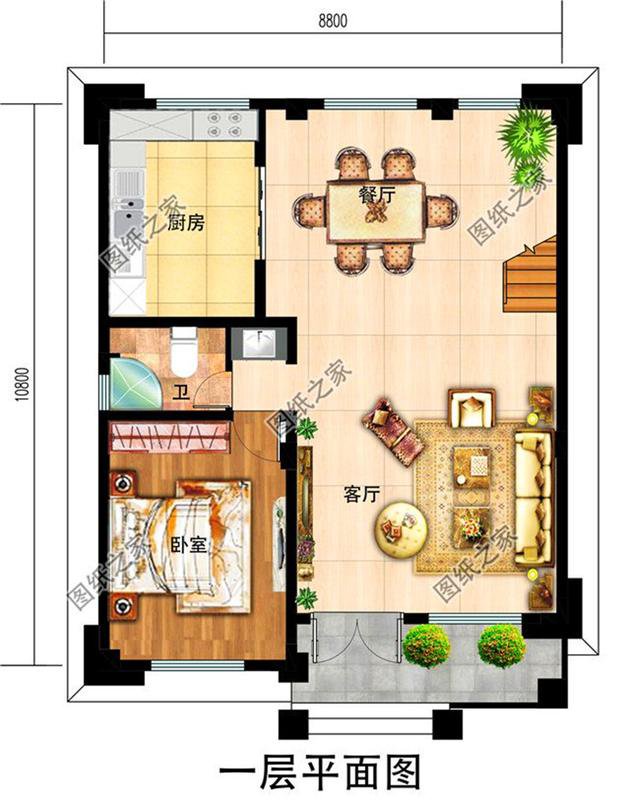 2024年農(nóng)村現(xiàn)代別墅設(shè)計(jì)圖，一層到三層全部現(xiàn)代風(fēng)，蓋好全村人都羨慕了