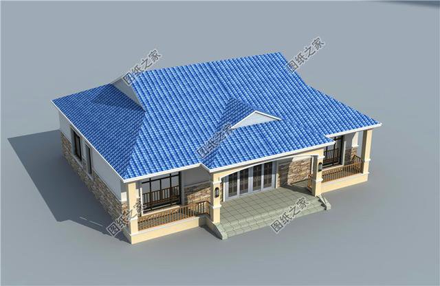 農(nóng)村三室一廳設(shè)計圖，外觀大氣，布局實用又合理，真不錯！