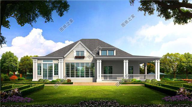 農(nóng)村三室一廳設(shè)計圖，外觀大氣，布局實用又合理，真不錯！