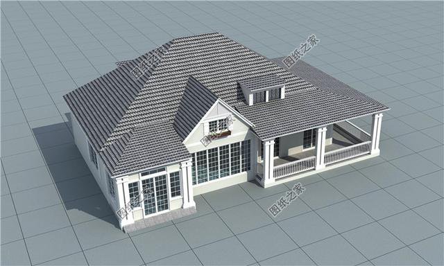 農(nóng)村三室一廳設(shè)計圖，外觀大氣，布局實用又合理，真不錯！