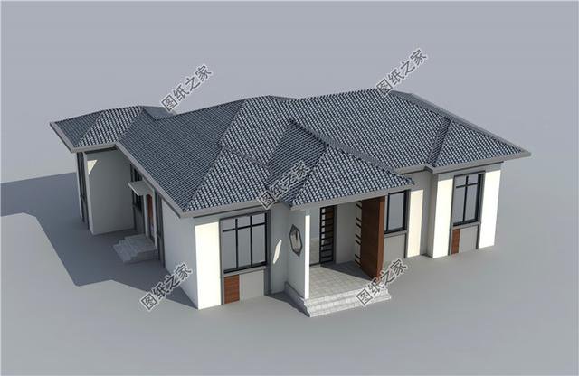 農(nóng)村三室一廳設(shè)計圖，外觀大氣，布局實用又合理，真不錯！