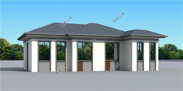 農(nóng)村三室一廳設(shè)計圖，外觀大氣，布局實用又合理，真不錯！