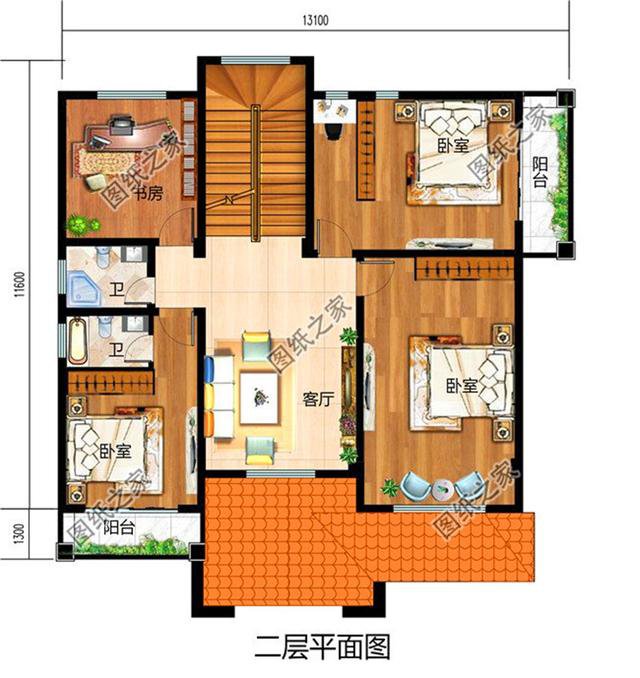 想要130平方米三層自建房設(shè)計(jì)圖？趕快看看這幾款，簡(jiǎn)約時(shí)尚造價(jià)低