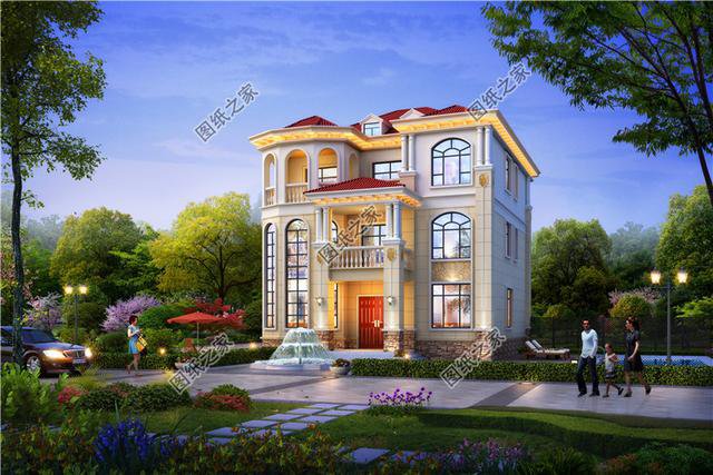 想要130平方米三層自建房設(shè)計(jì)圖？趕快看看這幾款，簡(jiǎn)約時(shí)尚造價(jià)低