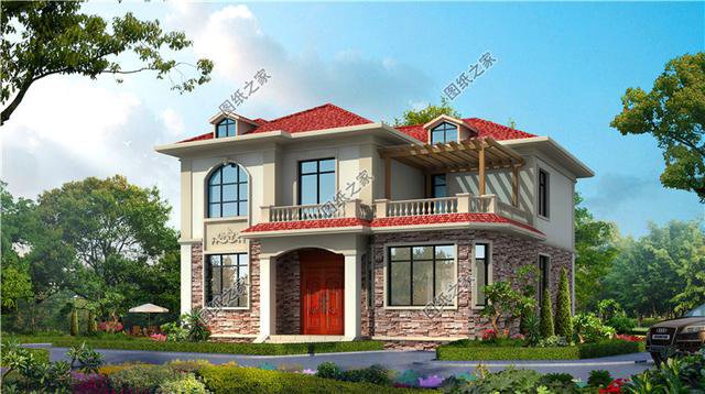 三款小兩層農(nóng)村自建房圖片，耐看又實(shí)用，還擔(dān)心建不出好房子嗎