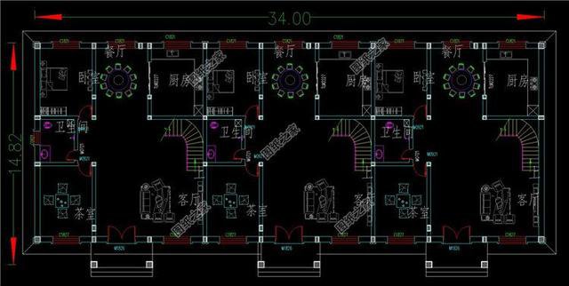 漂亮的農(nóng)村自建雙拼別墅效果圖，外觀大氣，兄弟更和睦