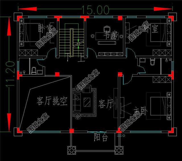 兩層樓房帶陽臺圖片，經(jīng)濟又實用，實名羨慕了