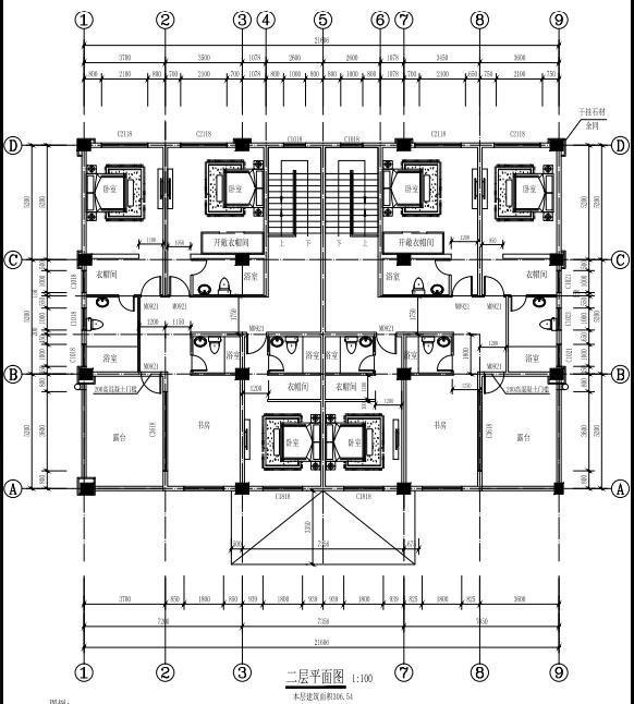 農(nóng)村兩戶連體二層別墅，省錢又省力，兩家人齊聚一堂