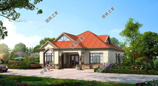 三款一層房屋設(shè)計(jì)圖和平面圖，我不許你沒看過