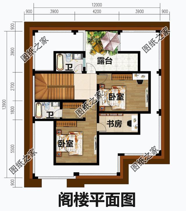 三款一層房屋設(shè)計(jì)圖和平面圖，我不許你沒看過