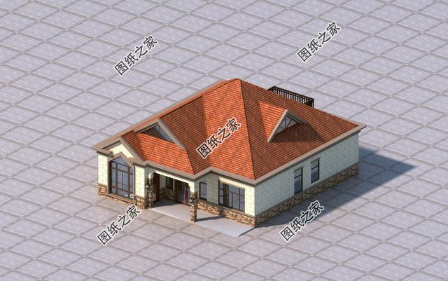 三款一層房屋設(shè)計(jì)圖和平面圖，我不許你沒看過