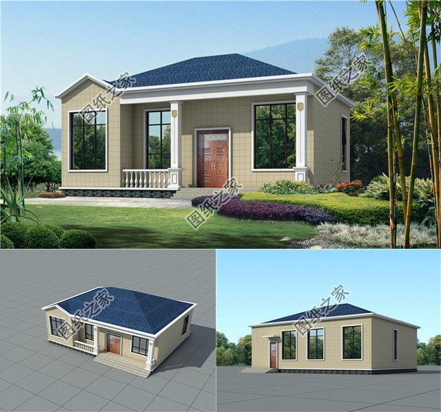 農(nóng)村普通一層，清新又實(shí)用，開春建一套開啟一年好運(yùn)