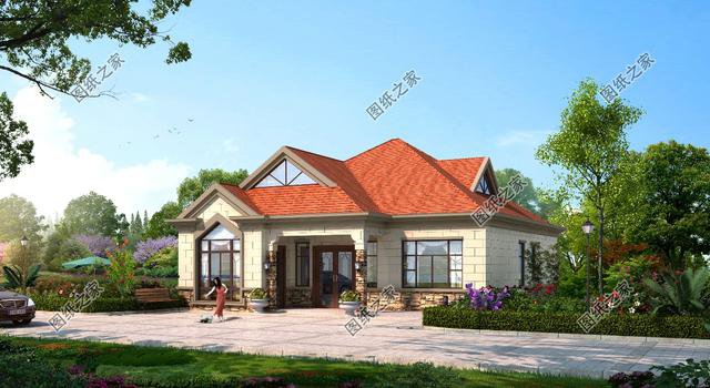 一層半新款農村樓房，看外表就想建，農村養(yǎng)老靠它了