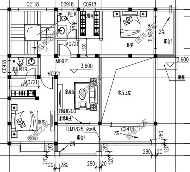一百一十平方米的自建房設(shè)計(jì)圖，戶型特別接地氣，你猜蓋好多少