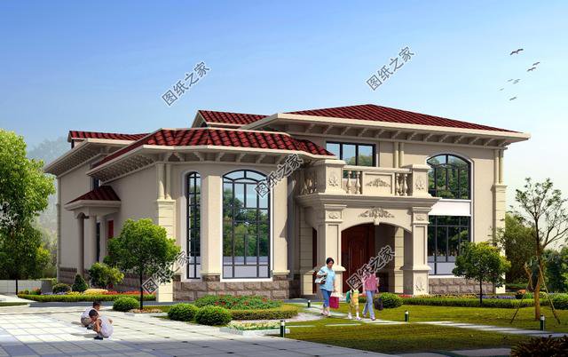 農(nóng)村新款二層房屋設(shè)計(jì)圖，每天進(jìn)進(jìn)出出，怎么著也得認(rèn)真挑一下吧