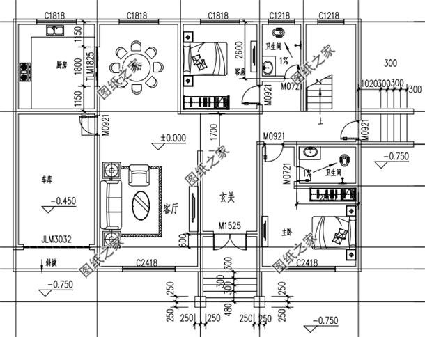 農(nóng)村新款二層房屋設(shè)計(jì)圖，每天進(jìn)進(jìn)出出，怎么著也得認(rèn)真挑一下吧
