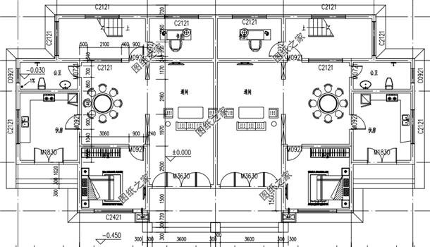 農(nóng)村一宅兩戶兄弟房效果圖，這樣建房，準沒錯