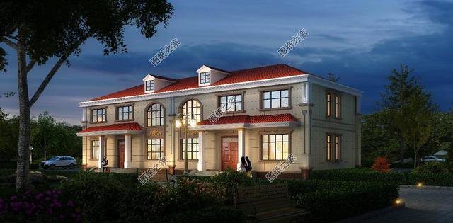 農(nóng)村一宅兩戶兄弟房效果圖，這樣建房，準沒錯