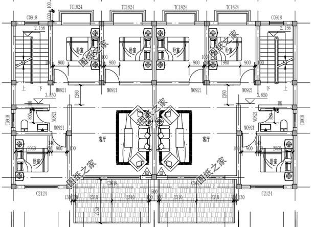 農(nóng)村一宅兩戶兄弟房效果圖，這樣建房，準沒錯