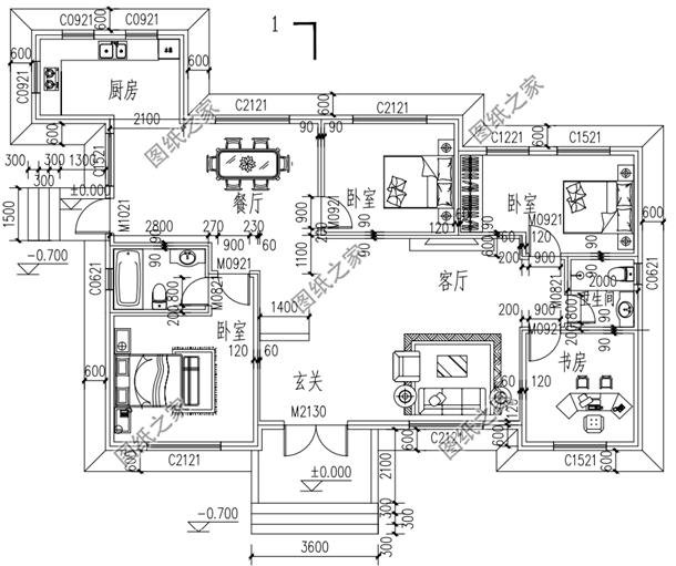 來看看農(nóng)村三室一廳自建房圖，這樣設(shè)計的房子才有家的感覺