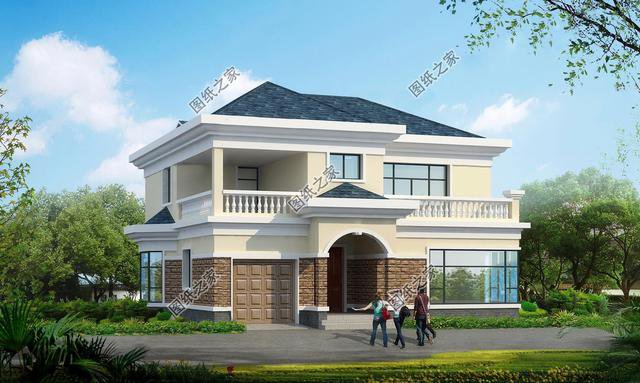 農(nóng)村簡(jiǎn)單大氣最新房子款式，蓋個(gè)二層樓房怎么樣，3套戶型隨你挑