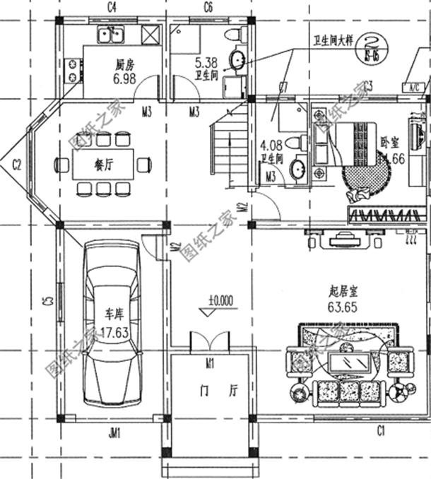 農(nóng)村簡(jiǎn)單大氣最新房子款式，蓋個(gè)二層樓房怎么樣，3套戶型隨你挑