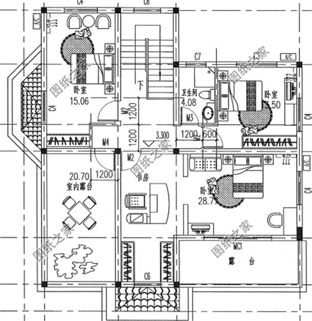農(nóng)村簡(jiǎn)單大氣最新房子款式，蓋個(gè)二層樓房怎么樣，3套戶型隨你挑