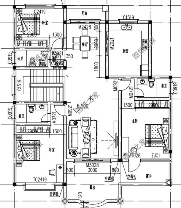 新農村自建房設計圖及效果圖大全，外觀典雅，室內布局經典且實用