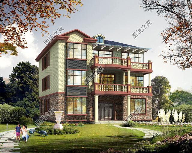 新農村自建房設計圖及效果圖大全，外觀典雅，室內布局經典且實用