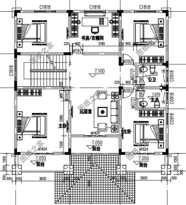 新農村自建房設計圖及效果圖大全，外觀典雅，室內布局經典且實用