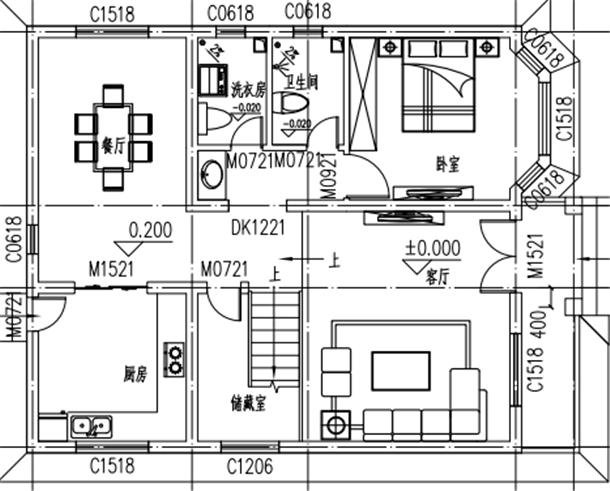 進(jìn)深10米的農(nóng)村房屋戶型圖，看看這幾款是不是你想要的設(shè)計(jì)圖