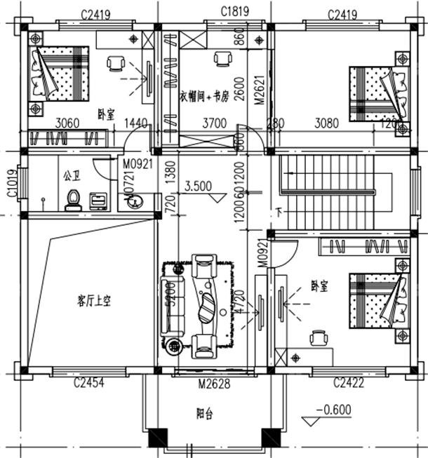 農(nóng)村二層設(shè)計圖平面圖，這3套圖了解一下，建議收藏