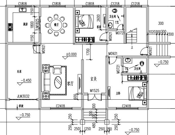 農(nóng)村二層設(shè)計圖平面圖，這3套圖了解一下，建議收藏