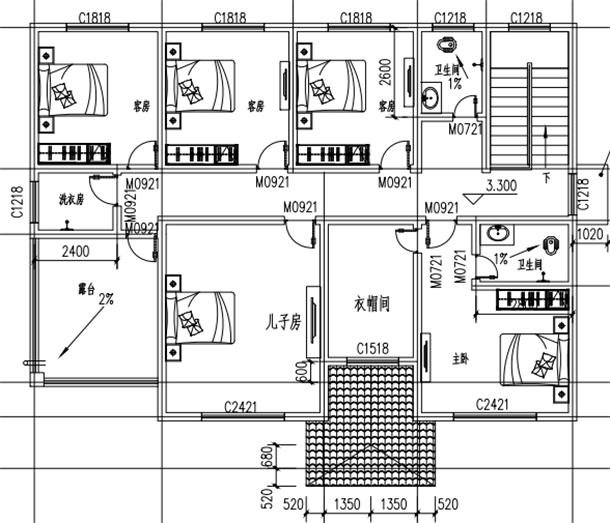 農(nóng)村二層設(shè)計圖平面圖，這3套圖了解一下，建議收藏